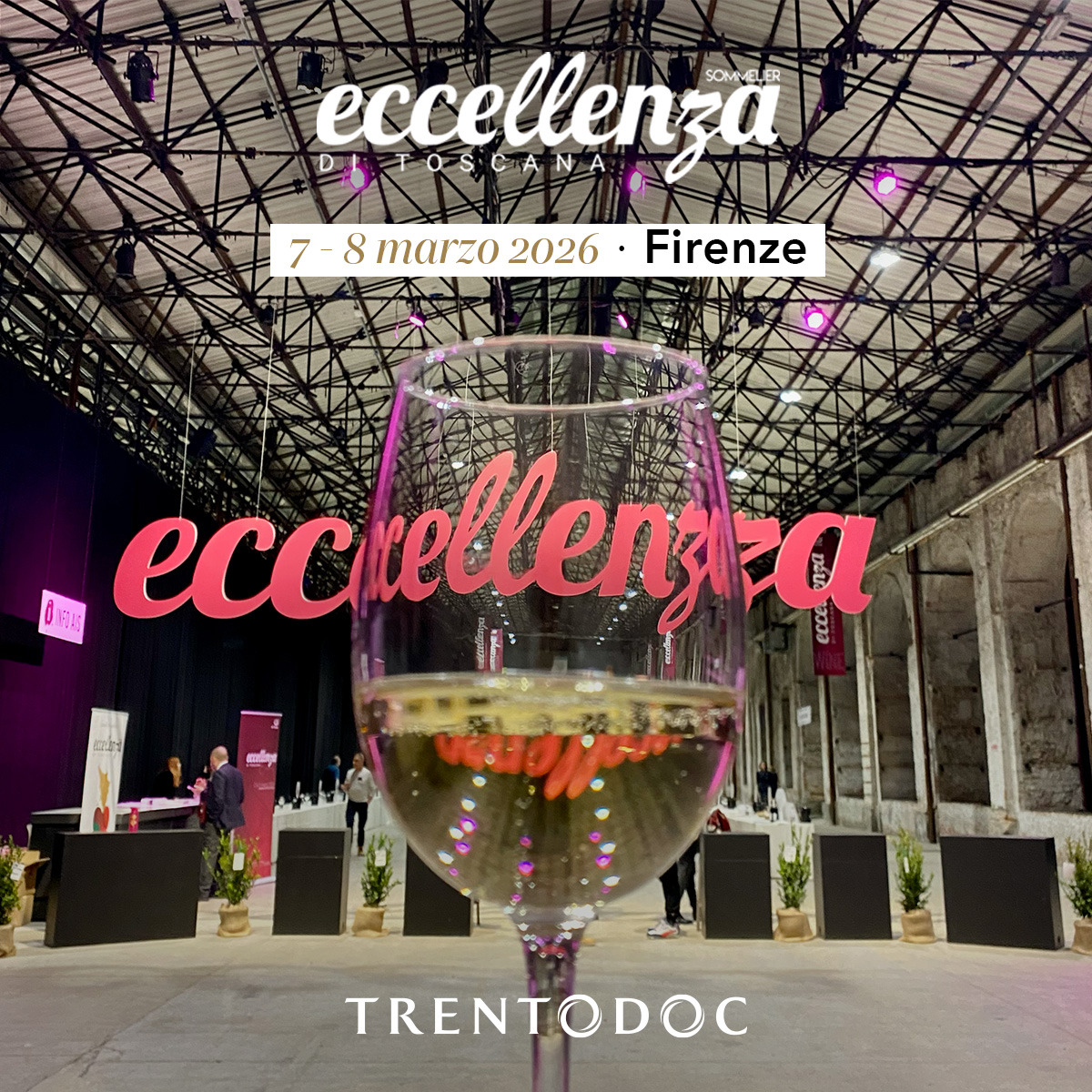 Trentodoc a Eccellenza di Toscana